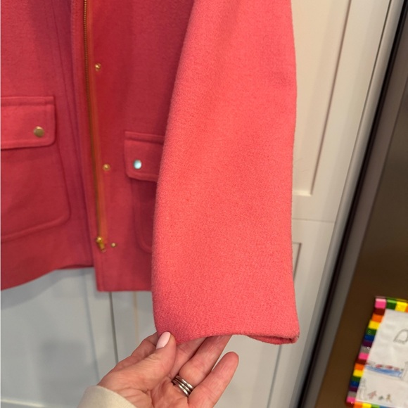 J. Crew Factory Vail Hooded Parka - Bubblegum pink - Picture 8 of 14